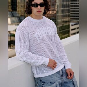 YOUNGLA 99 KNIT LONGSLEEVES WHITE